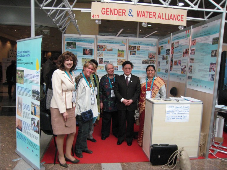 GWA stall at 5th world water forum